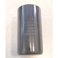  קבל התנעה 250-300 MF 250VAC למנועי חשמל ומזגנים 