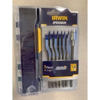 סט מקדחם שטוחים לעץ IRWIN IW4041004