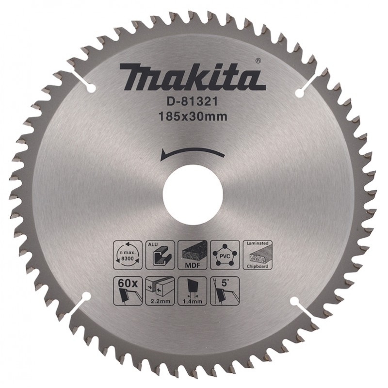 להב למסור עגול 185 מ"מ Makita D-81321
