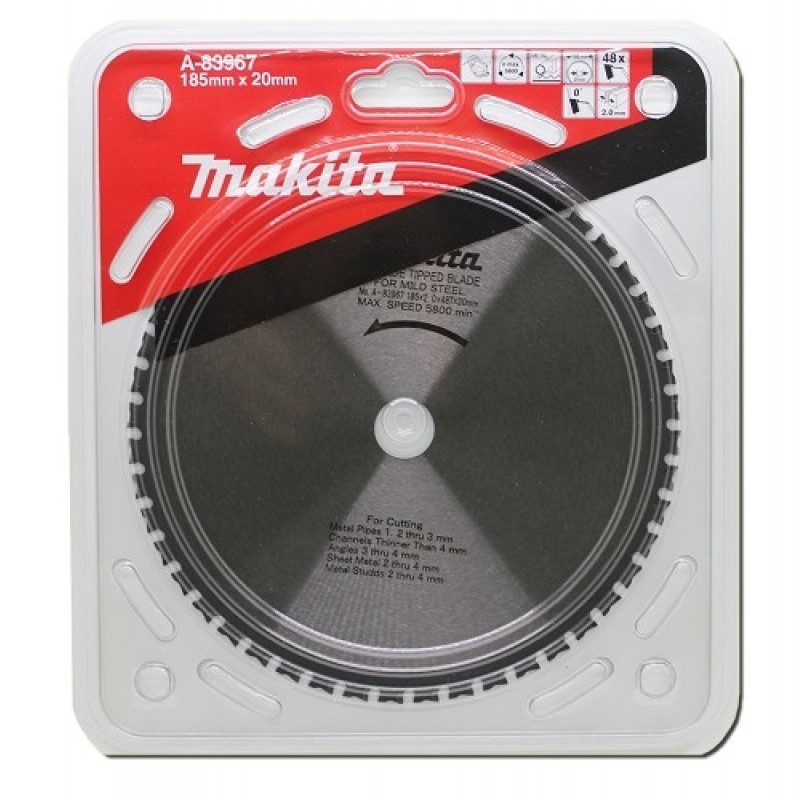 להב וידיה למתכת קוטר 185 מ"מ Makita A-83967