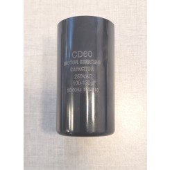 קבל התנעה  100-130 MF 250VAC למנועי חשמל ומזגנים