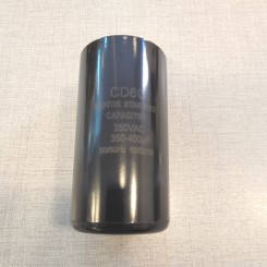  קבל התנעה 350-400 MF 250VAC למנועי חשמל ומזגנים 