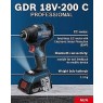 גוף אימפקט BOSCH דגם GDR18V-200c